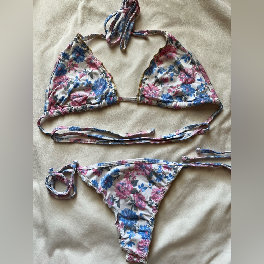 Brazilian Bikini Set 🩷🩵🤍